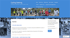 Desktop Screenshot of cyclinggeelong.com.au