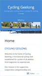 Mobile Screenshot of cyclinggeelong.com.au
